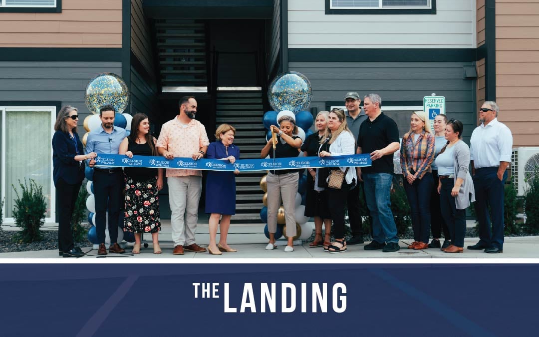 TheLandingRibbonCutting The Landing Apartments Ribbon Cutting Photo